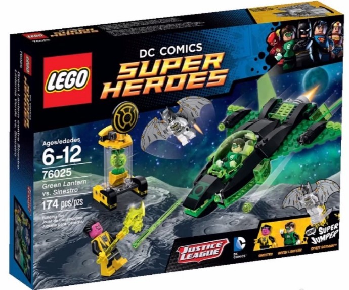 Sinestro vs Green Lantern LEGO Set