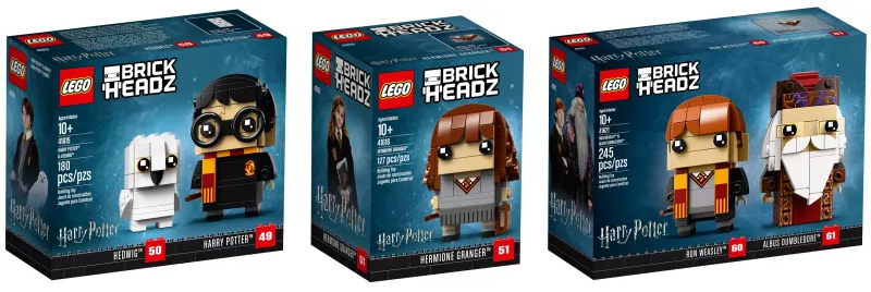 Harry Potter BrickHeadz Boxes